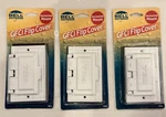 3 Pack 1-gang Weatherproof Flip Cover, Horizontal, Gfci, White - 5101-6. Fixed Price $19.99.