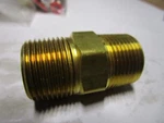 3/4" X 3/4"mpt Brass Hex Nipple. Fixed Price $15.00.