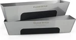 Stainless Steel Mud Pan 14" 2 Pack. Fixed Price $35.35.