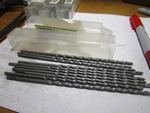 Rockriver 5/32" X 4-1/2" 5-1/2" 2-cutter Round Shank Carbide Hammer Bit Qty 10. Fixed Price $20.00.