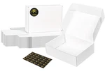 White Shipping Boxes Small 7x5x2 Inches, 45 Pack Corrugated Cardboard Mailer .... Fixed Price $42.13.