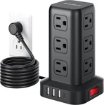 Anntane Surge Protector Power Strip 12 Ac Outlets 6.5 Ft Cord. Fixed Price $66.71.