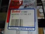 Beckett 571802 Bulkead Style S Fitting Kit. Fixed Price $13.95.