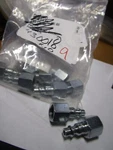 1/4" X 3/8"npt Female Steel Industrial Interchange Plug Qty 9. Fixed Price $30.00.