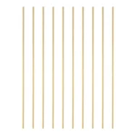 Tynulox 10 Pcs 2 Mm Dia Brass Rod 6" Length Solid H62 Round Length:6". Fixed Price $16.31.