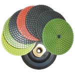 Unbranded 4 In. Jhx Wet Diamond Polishing Pads For Granite/concrete (set Of 7). Fixed Price $24.95.