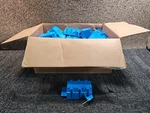 (qty 30) Carlon Electrical Switch Outlet Box B344ab 3-gang 44 Cu. Pvc New Work. Fixed Price $85.95.