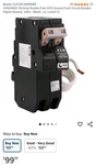 New Eaton Chn240gf 40 Amp 2 Pole Gfci Ground Fault Circuit Breaker Cutler Hammer. Fixed Price $56.00.