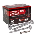 Conquest Structural Wood Screws - 0.275" X 3" Icc Certified Heavy-duty Self T.... Fixed Price $55.28.
