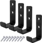 4 Pack 3-1/2" Heavy Duty Steel J Hook, Wall Mount Utility 3-1/2 Inch, Black. Fixed Price $28.41.