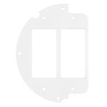 Hubbell - S1r6spw Premise Wiring Recessed 6 Series, Sub Plate, 60%. Fixed Price $32.95.