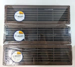 Awenta Louver Indoor Vent Air Register Plastic 18x5" Brown Ventilation Grill Set. Fixed Price $39.90.