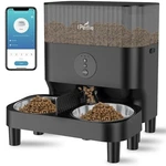 Ipettie Automatic Wifi Pet Feeder For 2 Pets, 5l/21 Cup Capacity, 1-10 Meals Per. Fixed Price $120.00.