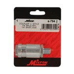 Milton S-794 1/4" Mlpt Male Body L-style - 1ea Coupler. Fixed Price $14.99.