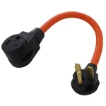 1.5 Ft. Nema 6-30 3-prong Commercial Hvac Plug To 6-50 Welder Adapter. Fixed Price $53.02.