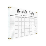 Large Personalized Acrylic Wall Calendar - 2026 Dry Erase Calend.... Fixed Price $181.14.