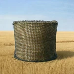Ribowri Round Bale Hay Net For Horses, 5x5 Ft Heavy Duty Slow Feed With 1.... Fixed Price $110.99.