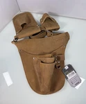 Nwt Trutuch Leather Multi Pocket Gardening Tool Belt Gardeners Pouch Tt5010. Fixed Price $89.90.