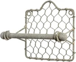 Colonial Tin Works Rustic Chicken Wire Toilet Paper Holder. Fixed Price $19.95.