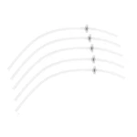 Fuji Spray 2024-5 Pressure Tubes With Check Valves, 5-pack. Fixed Price $28.40.