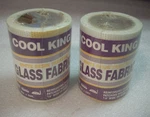 Lot Of ( 2) Cool King Glass Fabric 4" X 50' For Roofs, Gutters, Rv Nos. Fixed Price $14.80.