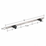 Truth Ep28010 Stainless Steel Awning Operator Track With Two Slider Guides. Fixed Price $30.65.
