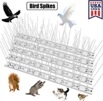 4 Bird Spikes For Small Birds Pigeons Ft Anti Squirrel Cat Fence Spike. Fixed Price $9.89.