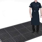 Myoyay 83"x 36" Commercial Anti-fatigue Drainage Rubber Mat Roll Non-slip Rub.... Fixed Price $118.46.