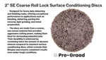 Pro-graad Se Roll Lock Quick Change Heavy Duty Non-woven Surface Conditioning D. Fixed Price $16.44.