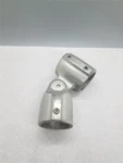 Hollaender Speed Rail Adj Elbow Tee, Pipe Size 1 1/2 In, Fits 7/8" In Od. Fixed Price $22.99.