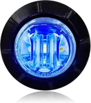 Maxxima M09300bcl Blue 3/4" Round Led Clear Lens Courtesy Marker Light. Fixed Price $18.99.