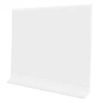 Pro Flex White Vinyl Wall Base 2-1/2 In X 40 Ft - Strong Peel And Stick Adhes.... Fixed Price $83.48.
