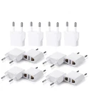 Bates European Travel Plug Adapter - 12 Pack, Us To Eu White. Fixed Price $10.52.