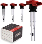 Set Of 4 Ignition Coil Pack Compatible With Audi A3 A4 A5 A6 Q5 Sq5 Q7 S4 S5 Tt. Fixed Price $100.68.