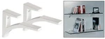 C.r. Laurence Sc75w Crl White - Aluminum Shelf Bracket 3" X 3/4", Gloss. Fixed Price $28.99.