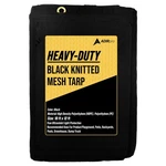 Adirpro Heavy Duty Knitted Mesh Tarp - 10x12ft Black Shade With Grommets Fo. Fixed Price $58.50.