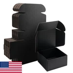 Yidomto 8x8x4 Black Shipping Boxes 25-pack Corrugated Cardboard Mailer Box Small. Fixed Price $53.64.