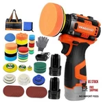Brushless Cordless Polisher, 2 Variable Speed Mini X 3.0ah Batteries Kit. Fixed Price $102.23.