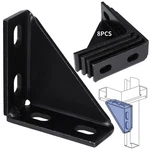 Yeesport 8 Packs 90 Degree Gusseted Fittings, Carbon Steel Q235 4 Hole Right .... Fixed Price $47.42.