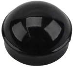 Chain Link Round Dome External Post Caps - Black Coated Die Cast Aluminum 4.... Fixed Price $21.13.