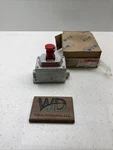 Eaton Crouse Hinds Edsc2184 S769 Em-sp Explosion Proof Emergency Stop Button. Fixed Price $556.68.
