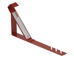 Qual Craft 2501 Steel Red 45 Deg. Fixed-angle Roofing Bracket 8 Hx2 Wx10 L In.. Fixed Price $20.04.