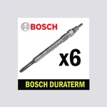 6x Bosch Glow Plugs For Bmw E90 3.0 05- 11 325d 330d 330xd 335d 30 6d 3 M 57n2. Fixed Price $84.61.