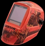 Jackson Safety - Premium Welding Helmet Auto Darkening Hellfire 47101 Ansi. Fixed Price $145.00.