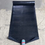 Rubber-cal Diamond Plate Rubber Flooring Sz 46.5 L X 24 W, 03-206-w100-02. Fixed Price $16.80.