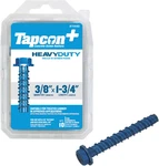 + 3/8 X 1-3/4 Inch Heavy-duty Hex Head Concrete Anchors, 10 Pcs, Corrosion Resis. Fixed Price $40.99.