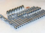 Honda Cr500r Engine Covers Stainless Allen Screws, Cylinder Dome Nuts 55pc Kit. Fixed Price $26.78.