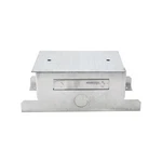 Thomas & Betts 741-s Galvanized Steel Floor Boxes Concrete Tight 1-gang Shallow. Fixed Price $86.50.
