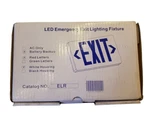 Exit Sign Red Led Emergency Light Double Sided Quick Ez Install. Fixed Price $21.99.