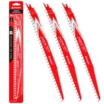 Ezarc Carbide Reciprocating Saw Blade R1243hm For Hard Wood 12-inch 3t - 3-pack. Fixed Price $38.35.